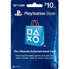 10 Dollar Playstation Network Card US