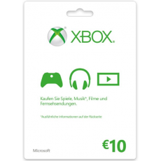 10€ Xbox Geschenkkarte