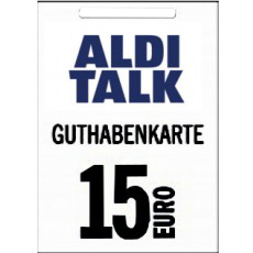 15€ Aldi-Talk Guthabencode