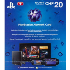 Schweiz: 20 CHF Playstation Network Card