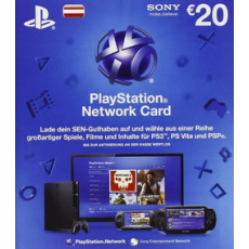 20 Euro Playstation Network Card - only for Austria