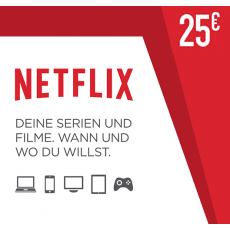 25€ Netflix Guthabencode