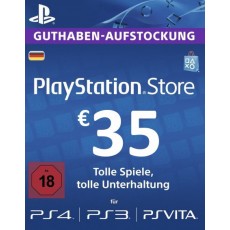 35 Euro Playstation Network Card DE
