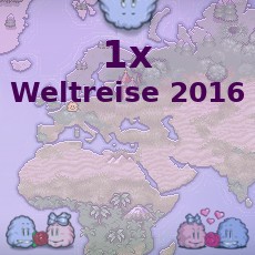 1x Weltreise 2016
