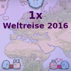 1x Weltreise 2016