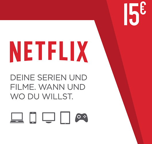 15€ Netflix Guthabencode - Netflix - Andere Gutscheine