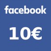 10€ Facebook Gutschein
