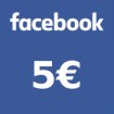5€ Facebook Gutschein