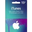 15 Euro iTunes Geschenkkarte