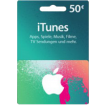 50 Euro iTunes Geschenkkarte