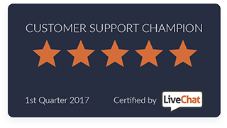 livechatinc certified customer support champion